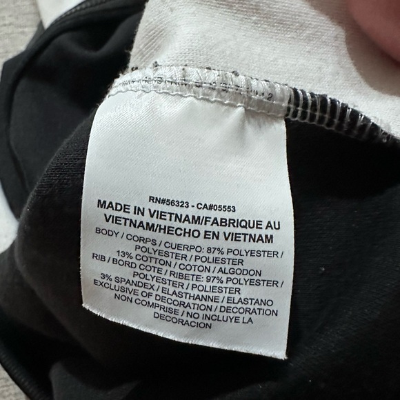 Men’s Nike Black, White and Gray  Zip-Up Hoodie Size Smalll - Picture 12 of 12